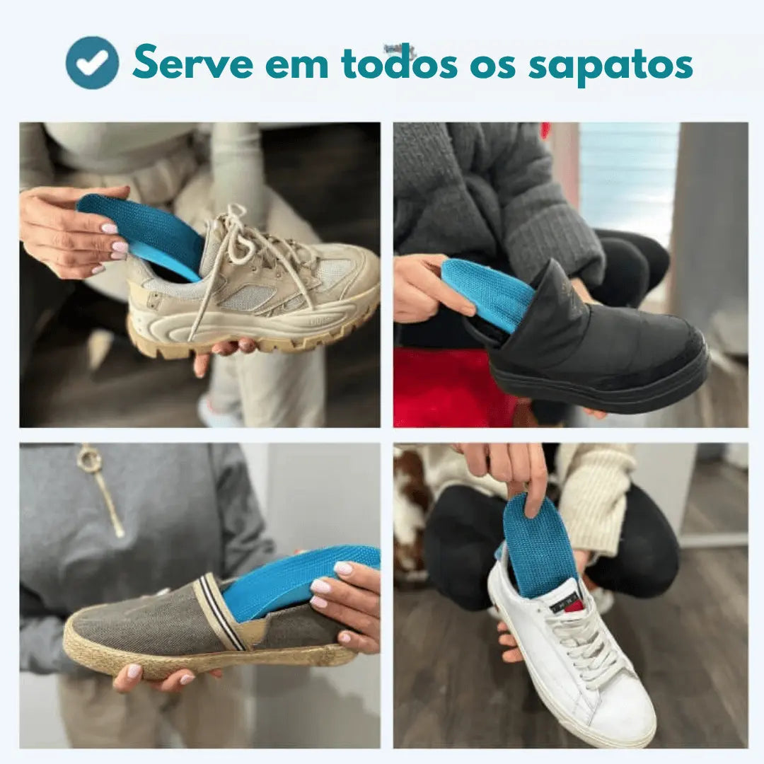 Palmilhas Revolucionárias Orthopedic - Alivio e Conforto Total