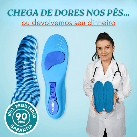Palmilhas Revolucionárias Orthopedic - Alivio e Conforto Total