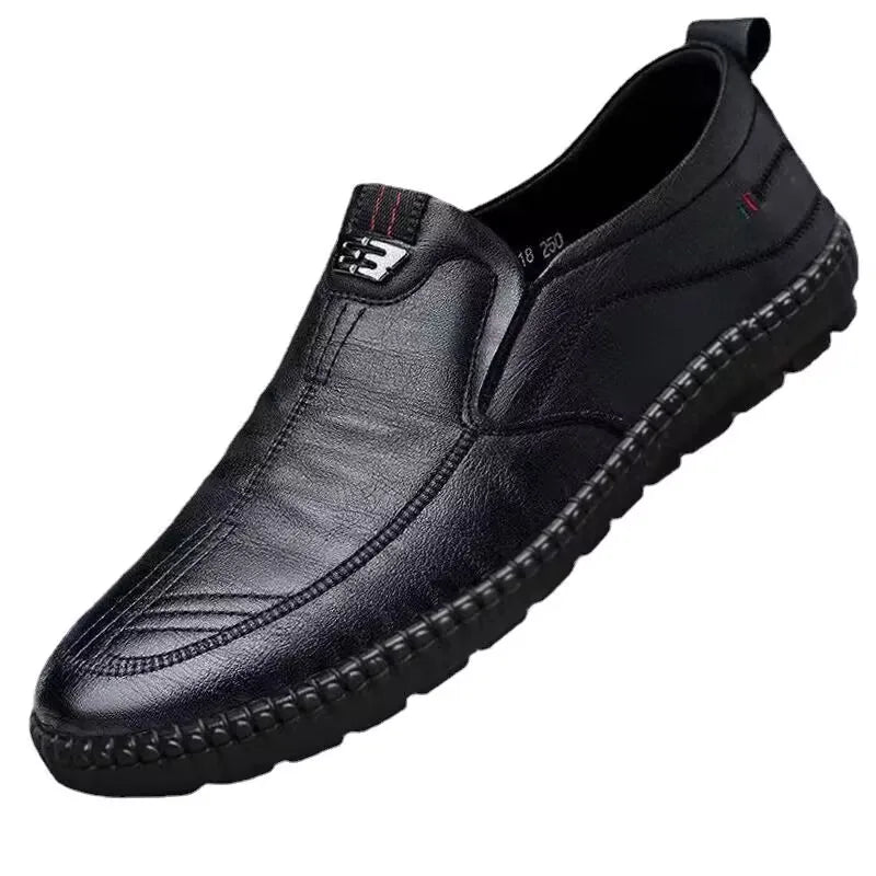 Sapato Social Masculino de Couro — Mocassim Casual