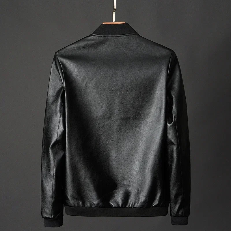 Casaco de Couro Masculino
