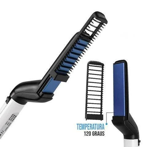 Alisador de Barba e Cabelo – CHAPINHA MASCULINA 2.0