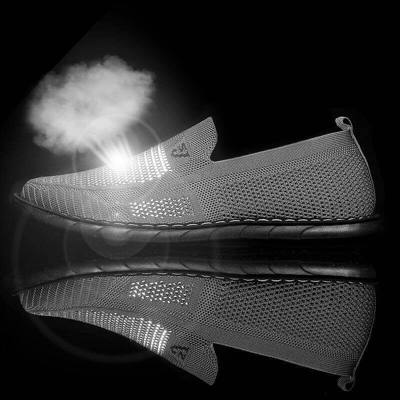 Sapato Mocassim Ultra Soft Titanium Ortopédico - Super Confortável e Respirável