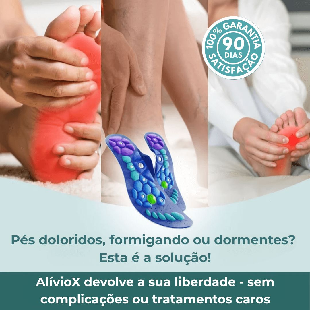 Palmilhas Magnéticas AlívioX